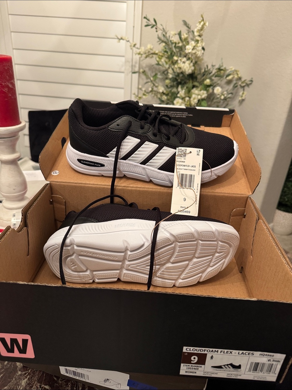 Adidas Cloudfoam Arch rise Women’s Size 9